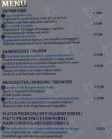 Culuca Cociña menu