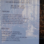 Gaudi menu