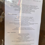 Irunazarra Cardápio