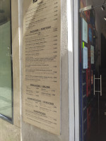 La Mona Bar menu