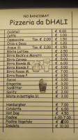 Europa menu