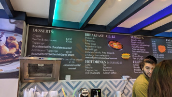 Anticapizza Daimus menu
