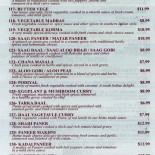 El Faro Oriental menu