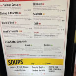 Quadrat menu