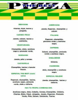 Emilio menu