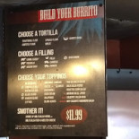 Rustic Burger Pub menu