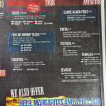 Rustic Burger Pub menu