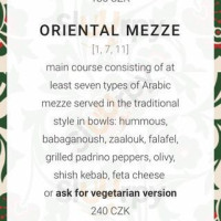 Café Sladkovský Carta