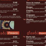 Confitería Montesinos Escribano menu