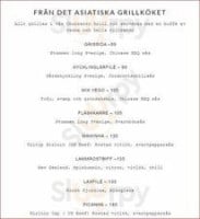 Caycabone menu