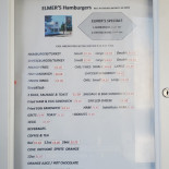 Camping Castillo De Banos menu
