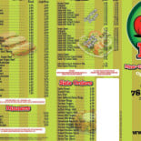 Varletta Pizza Carte