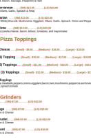 Da Marco menu