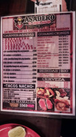 Terraza Vintage menu