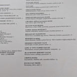 Asador La Chumbera menu