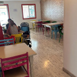 Cafeteria Pizzeria Arepera Pirdula Abades inside