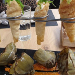 A L'alba Gastrobar food