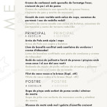 El Cantir Calella De Palafrugell Cardápio