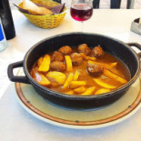 Masia L' Era De Sils Can Pastells Comida