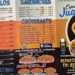 Pizzeria Juany Carta