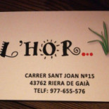 L'hor Carte