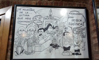 Calatrava, Mesón Cardápio