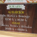 Mesón La Velada Menu