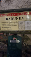 Hostinec Raduňka menu