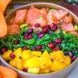 Mahalo Poke food