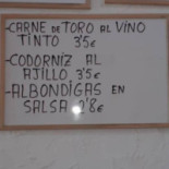 El Gordito De Triana Carte