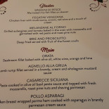 Leo's Italian Grill Carta