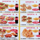 Entrevías Kebab Y Pizzeria menu