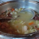 Hostal Os De Civis food