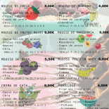 Blummfit Speisekarte