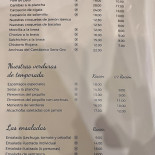 Mesón Chuchi Cardápio