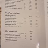 Mesón Chuchi Cardápio