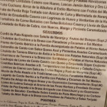 La Parrilla De San Agustín Carta