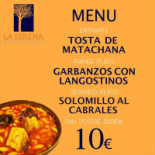 Sidrería La Serena Carte