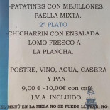 Casa Del Mar Bar Restaurante Carte