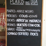 Cafeteria Juanito Carte