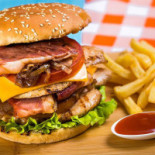 Bossa Burger La Mamma Nourriture