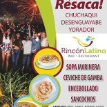 Rincón Latino Auténtica Cocina Latina En Eivissa Carte