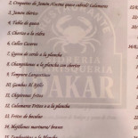 Sidreria Dakar Carte