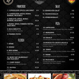 Fast Food Ibiza menu