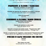 Eivissa Events menu
