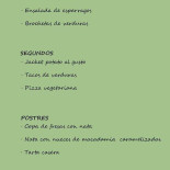 Menjagreen menu
