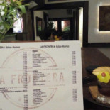 La Frontera Eivissa menu