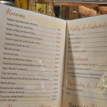 Bodega La Leonesa Speisekarte