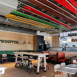 Burger King À l'intérieur
