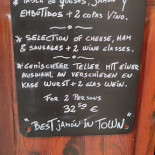 La Vinya De Santa Clara Wine Carte